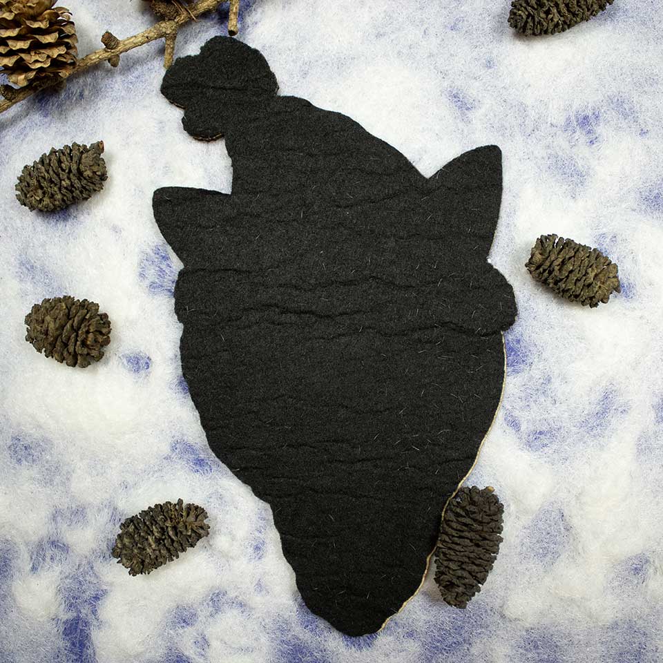 Cat Santa Claus - coaster