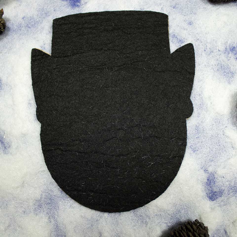 Cat snowman - coaster