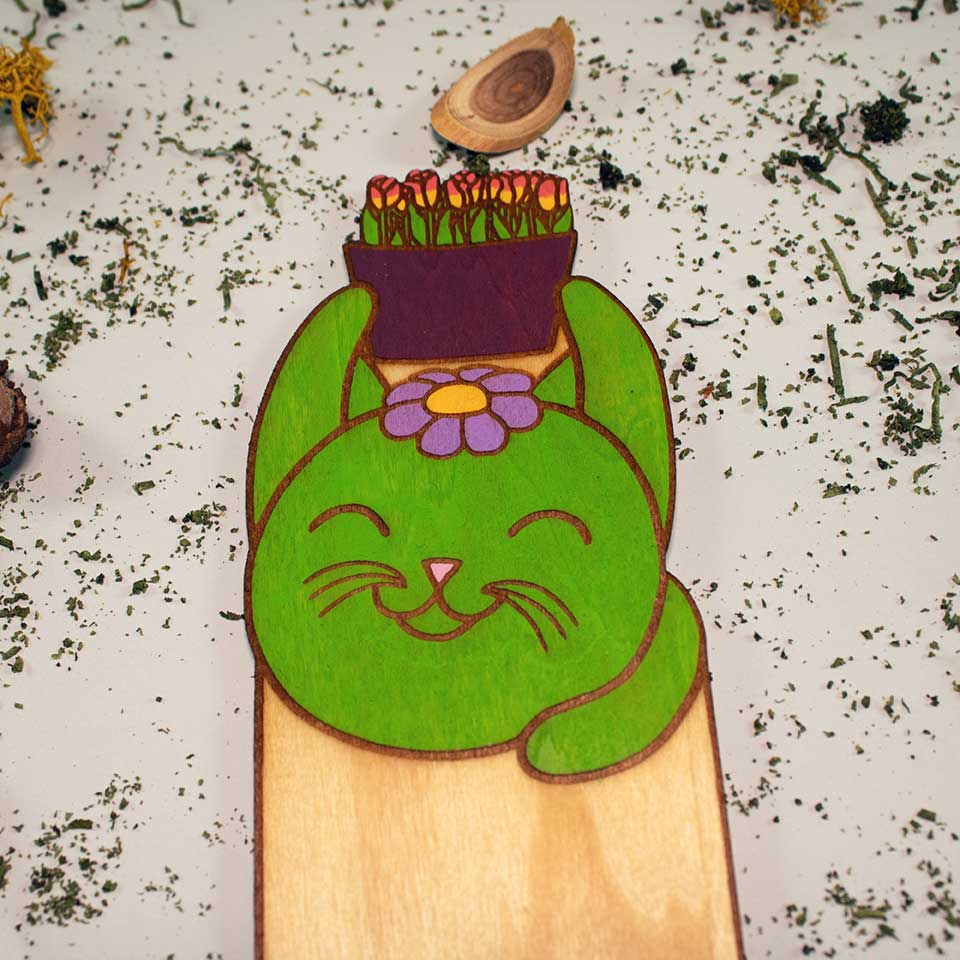 Flower lover - plant marker