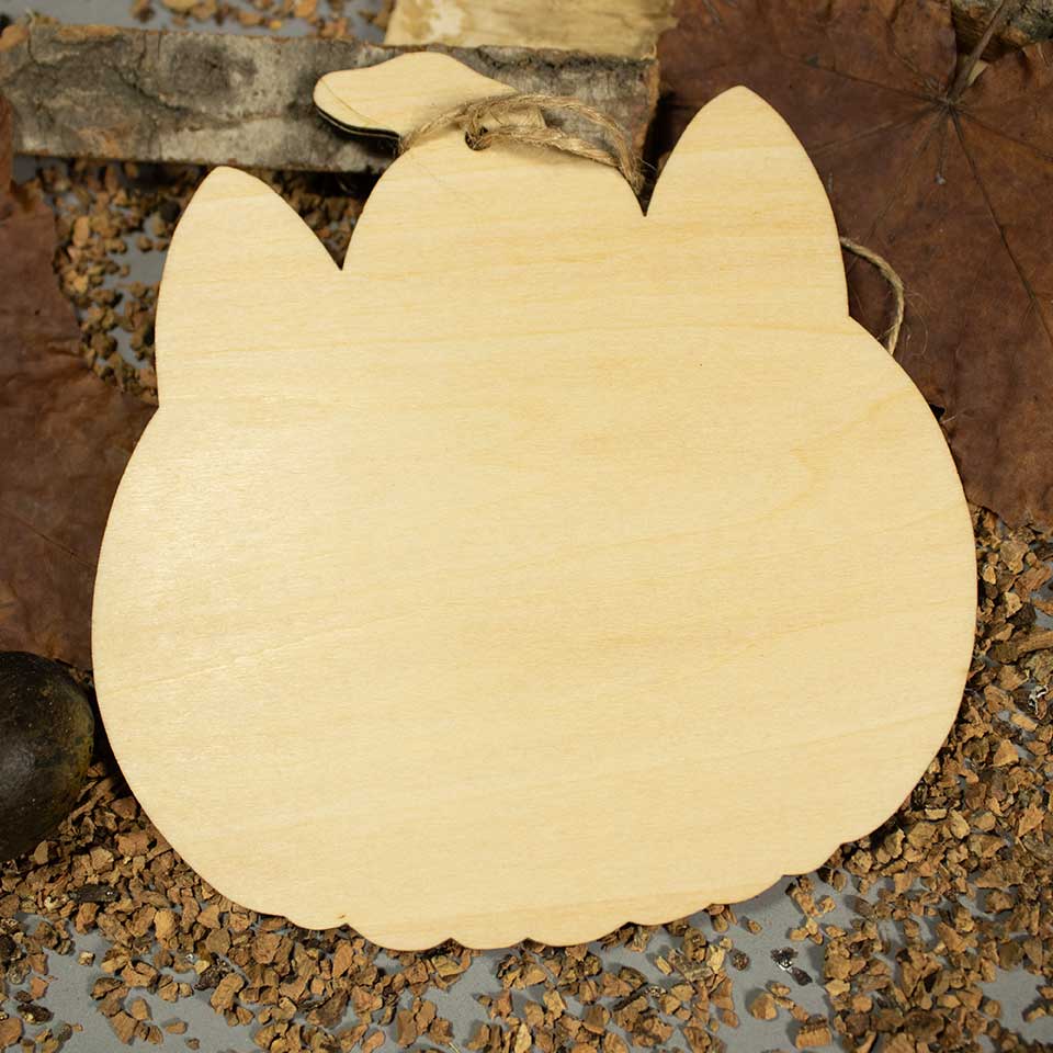 Giant pumpkin cat - pendant