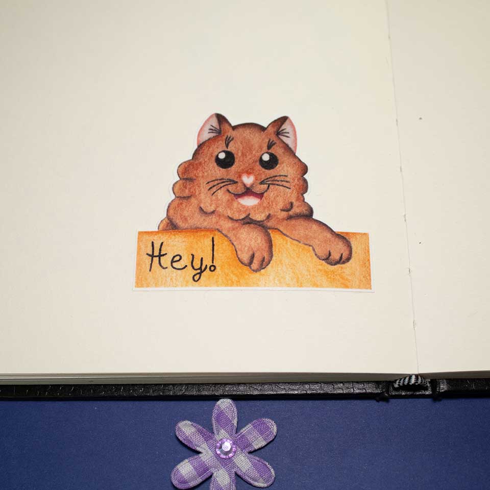 Hey! - Sticker