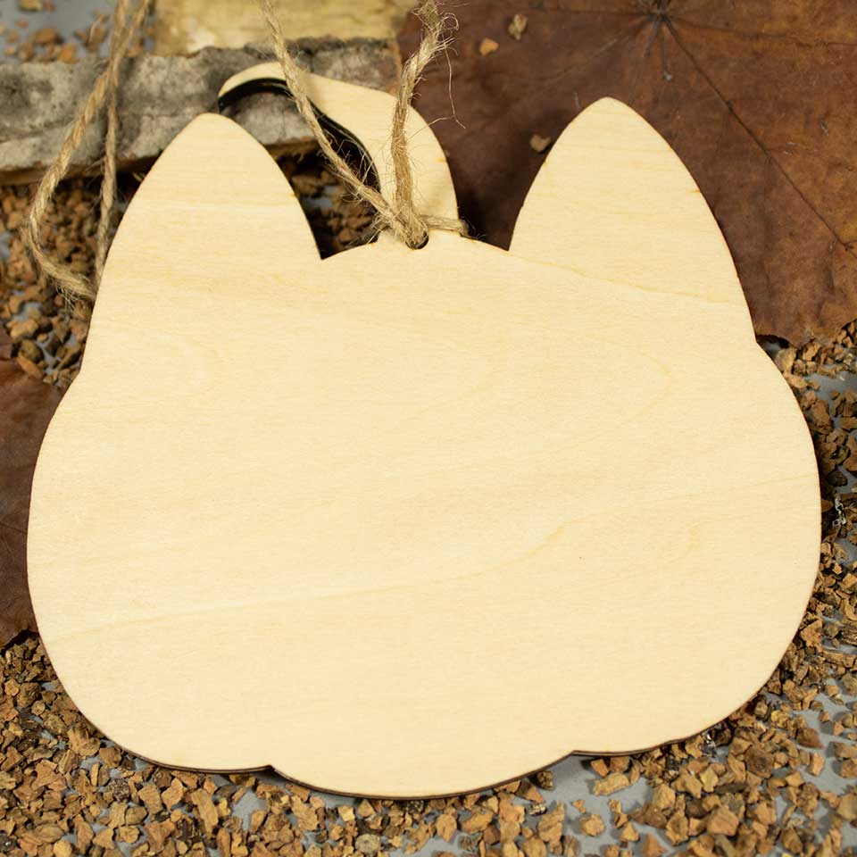 Hokkaido pumpkin cat - pendant