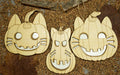 Pumpkin cat pendant complete